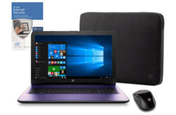 HP 15.6 in Intel Pentium 4GB 1TB Laptop - Purple inc McAfee